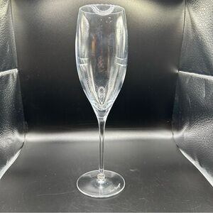DOM PERIGNON CHAMPAGNE FLUTE, Blown Lead Crystal, 9 1/4", 8 Oz, Made In FRANCE